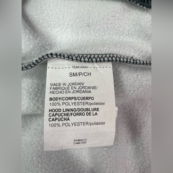 NWT Under Armour Gray Coldgear Hoodie Orange Logo Size Small - Picture 5 of 6